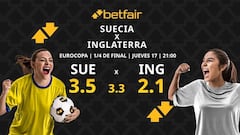 Suecia vs. Inglaterra: horario, dónde ver, pronósticos y cuadro