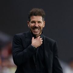 Simeone: “El equipo tuvo la calma para encontrar el camino para ganar”