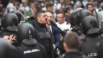 Batalla entre la Policía y los hinchas del Legia: 12 detenidos