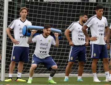 Barcelona 05 Junio 2018, Espaa
Entrenamiento de la Seleccion Argentina en el predio del Barcelona, Joan Gamper.
MESSI
Foto Ortiz Gustavo
