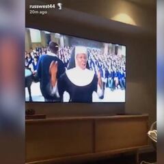 Westbrook pasa de la final: se la pasó cantando al ritmo... ¡De Whoopi Goldberg!
