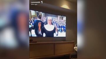 Westbrook pasa de la final: se la pasó cantando al ritmo... ¡De Whoopi Goldberg!