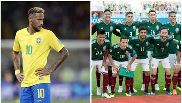 Brasil y México se enfrentarán en los octavos de final el próximo lunes 2 de julio en la Samara Arena.