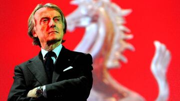 Luca Cordero di Montezemolo fue presidente de Ferrari durante 24 a&ntilde;os.