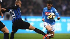 Napoli empata con Inter y deja a Juventus líder de Italia