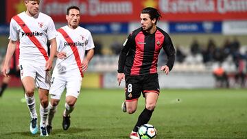 Guzzo, en un partido con el Reus.