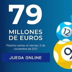 Euromillones: comprobar los resultados del sorteo de hoy, viernes 5 de noviembre