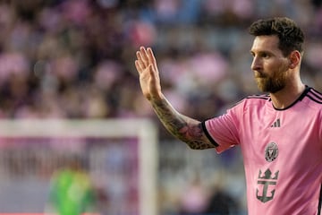 Lionel Messi has scored three goals in his first three MLS games of 2024 for Inter Miami. 