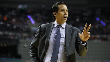 El estratega del Miami Heat habló de la importancia que tuvo involucrarse con México en el triunfo ante los Brooklyn Nets.