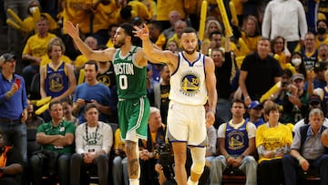 The Boston Celtics return home with the NBA Finals even at a game a piece after the Gold State Warriors tied the series up in Game 2 at the Chase Center.