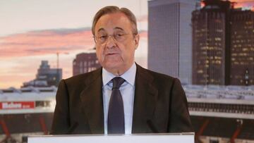 Florentino: "Ha sido un año de gran satisfacción para el Madrid"