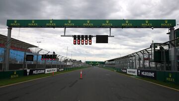 Circuito de Albert Park en 2020.