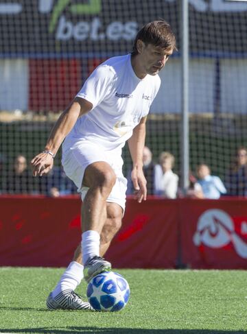 El exdelantero del Real Madrid, Fernando Morientes.