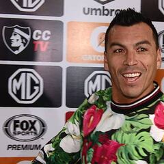 El llamativo look de Paredes tras el triunfo de Copa Chile