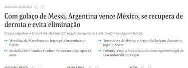 Argentina renace y el planeta toma nota