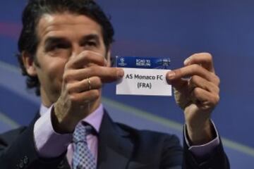 Sorteo de los cuartos de Champions en imágenes