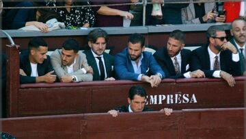 Lucas, Ceballos, Nacho y Ramos, en Las Ventas.