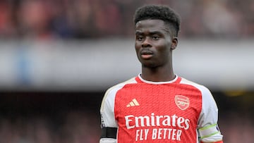 Bukayo Saka.