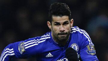 Diego Costa, durante un partido.