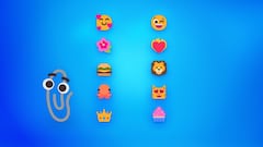 Y el emoji más usado en 2021 y los menos usados son…