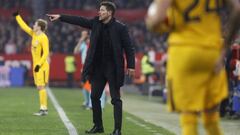 Simeone: "La responsabilidad de esto y de la Champions es mía"