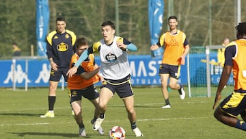 Entrenamiento Deportivo de La Coru?a. Ochoa