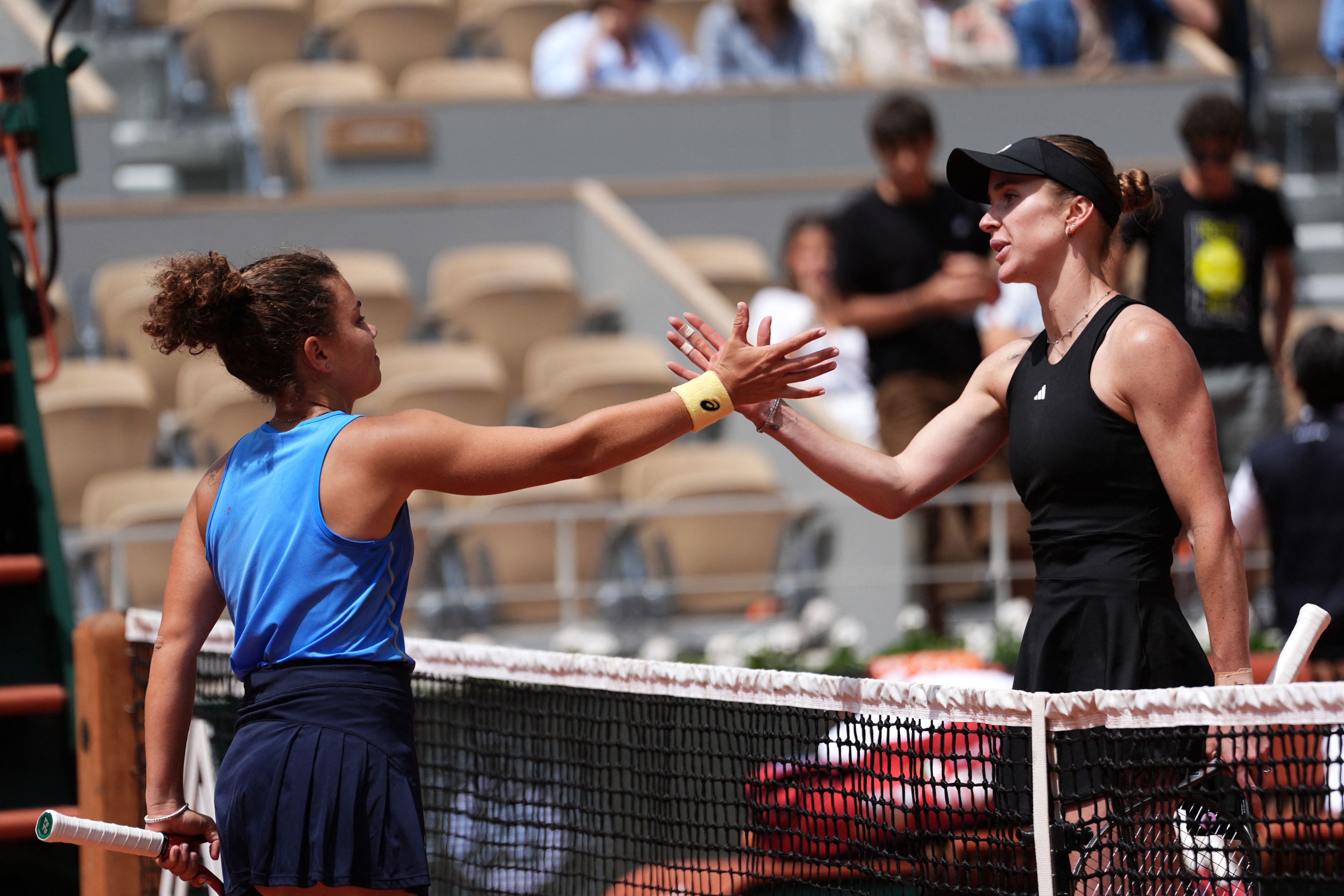 Svitolina rompe el idilio de Paolini con Roland Garros