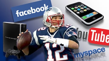 Cuando Brady ganó su primera Super Bowl no existían YouTube, Facebook ni todas estas cosas