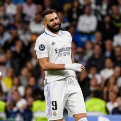Benzema, otra vez baja