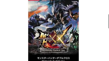 Monster Hunter XX llegará a Nintendo Switch