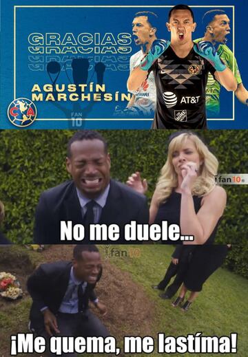 Los memes no perdonan la salida de Marchesín del América