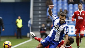 19/11/16 PARTIDO PRIMERA DIVISION
  DEPORTIVO DE LA CORU&Ntilde;A - SEVILLA
 BRUNO GAMA