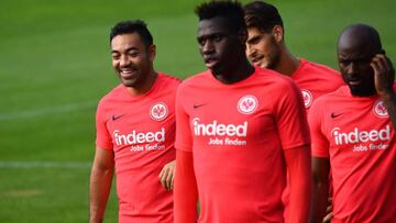 Marco Fabi&aacute;n vuelve a los entrenamientos con el Eintracht Frankfurt