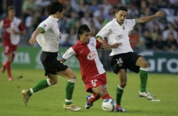 Debut de Agüero con el Atlético de madrid el 27 de agosto de 2006 ante el Racing de Santander.