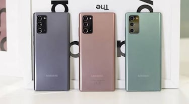 Samsung Galaxy Note 20 vs Galaxy Note 10: diferencias y características