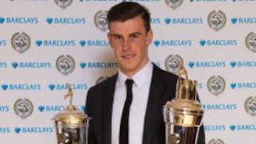 Bale se llev&oacute; este a&ntilde;o los premios al Jugador del A&ntilde;o y al Jugador Joven del A&ntilde;o en la Premier.