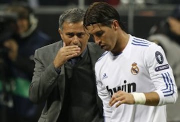 Con Jose Mourinho en el banquillo blanco, Ramos rindió a un gran nivel.