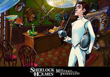 Imágenes: Sherlock Holmes and the Mystery of the Frozen City para Nintendo 3DS