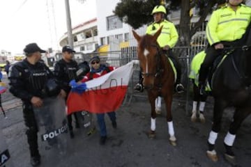 Las mejores imágenes de la previa del Ecuador - Chile