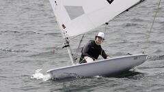 Nicol&aacute;s Viar, en la clase Laser Radial