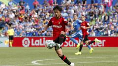 La joven promesa japonesa llegó al Real Madrid en el verano de 2019. Jugó en pretemporada con el primer equipo pero fue cedido al Mallorca, donde milita en la temporada 2019-2020.


