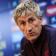 Setién y el calendario: "Prefiero jugar antes que el Real Madrid"