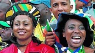 <b>RESPALDO. </b>La afición surafricana empujará desde la grada.