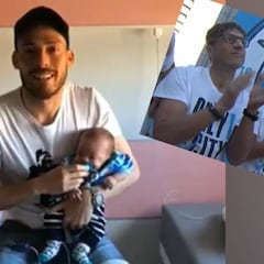 Silva no pudo estar: el mensaje con su hijo desde el hospital que emocionó a Guardiola