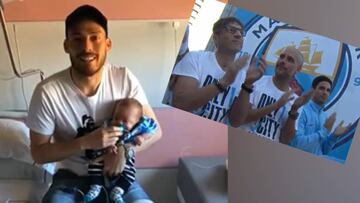 New Dad David Silva sends message after missing City party