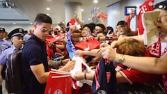 China enloquece con la llegada de James y el Bayern Múnich
