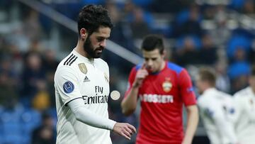 Isco fue pitado por el Santiago Bernabéu.