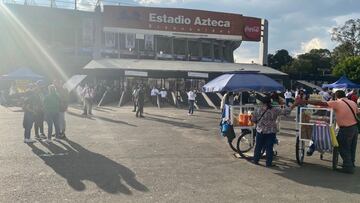 ¡El ambiente está listo! La afición está feliz de regresar al Azteca a ver al Tri Femenil