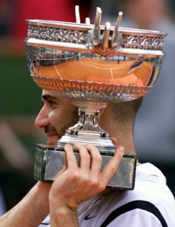 El 6 de junio de 1999 Andre Agassi ganó su único Roland Garros. 