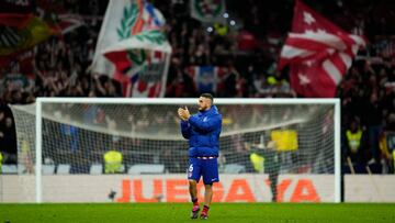 Koke Resurreccion central midfield of Atletico de Madrid and Spain celebrates victory after the La Liga Santander match between Atletico de Madrid and Valencia CF at Civitas Metropolitano Stadium on March 18, 2023 in Madrid, Spain. (Photo by Jose Breton/Pics Action/NurPhoto via Getty Images)